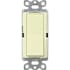 Lutron Claro Single Pole Designer Switch with Locator Light Almond