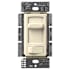 Lutron Skylark Contour Quiet 3-Speed Fan Control, No Neutral Required, 1.5A 3-Speed Ceiling Fan, 120V, Single Pole/3-Way Almond