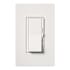 Lutron Diva 300 Watt 120 Volt 3-Way Electronic Low Voltage Preset Dimmer with Locator Light White