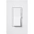 Lutron Diva 8 Ampere 120 Volt Single Pole/3-Way Fluorescent 3-Wire Preset Dimmer with Locator Light White