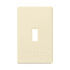 Lutron Fassada Single-Gang wall plate Almond