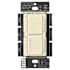 Lutron Maestro LED+ Dimmer and Timer Switch Almond