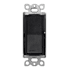 Lutron Claro 4-Way, On/Off Rocker Switch, 15A Midnight