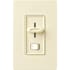 Lutron Skylark 120 Volt 300 Watt 3-Way Electronic Low Voltage Preset Dimmer Almond