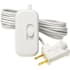 Lutron Credenza 100 Watt 120 Volt Plug-In Lamp LED and CFL Dimmer White
