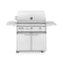 Lynx Grills Professional 69000 BTU 43 Inch Wide Natural Gas Freestanding Grill with All Trident Infrared Burners, Flametrak and Rotisserie Stainless Steel