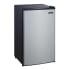 Magic Chef 19 Inch Wide 3.5 Cu. Ft. Compact Refrigerator with Freezer Faux Stainless Steel