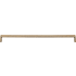 Manzoni Jena 12-5/8 Inch Center to Center Zamac Handle Cabinet Pull from the Classic European Renaissance, Modern Silk Touch Collection Distressed Brass