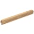 Manzoni Solid 8-13/16 Inch Center to Center Wood Oval Cabinet Pull from the Designer Wood Collection Oak