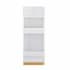 Maplevilles Cabinetry Inset 31" Wide x 84" Tall Double Door Tall or Pantry Double Oven Cabinet with Single Drawer Snow White