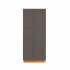 Maplevilles Cabinetry Inset 30" Wide x 84" Tall 4 Door Tall or Pantry Cabinet Dark Grey
