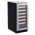 Marvel Classic 15 Inch Wide Built-In Wine Cooler with Vibration Neutralization System, Glass Door and Panel Ready Stainless Steel Framed Glass