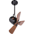Matthews Fan Company Bianca Direcional 16" 3 Blade Indoor Ceiling Fan Black