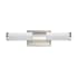 Maxim Optic 18" Tubular LED Bath Bar Satin Nickel / White Glass