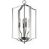 Maxim Provident 4 Light 15" Wide Taper Candle Pendant Satin Nickel