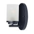 Maxim Corona 8" Tall Bathroom Sconce Black