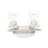 Maxim Corona 2 Light 12" Wide Bathroom Vanity Light Satin Nickel