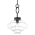 Maxim Harbor 12" Wide Pendant Black
