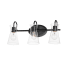 Maxim Ava 3 Light 22" Wide Vanity Light Black
