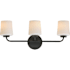 Maxim Durham 3 Light 23" Wide Bath Vanity Light Black