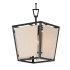 Maxim Montauk 9" Wide Mini Pendant Black