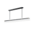 Maxim Spectre 48" Wide LED Linear Pendant Black / Natural Aged Brass