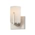 Maxim Dart 8" Tall Wall Sconce Satin Nickel
