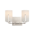 Maxim Dart 2 Light 13" Wide Bathroom Vanity Light Satin Nickel