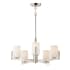 Maxim Dart 5 Light 26" Wide Chandelier Satin Nickel