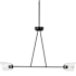 Maxim Keppe 2 Light 5" Wide Linear Pendant Dark Bronze