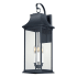 Maxim Vicksburg 3 Light 28" Tall Outdoor Wall Sconce Black