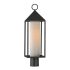 Maxim Aldous 24" Tall Post Light Black