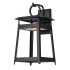 Maxim Pagoda 19" Tall LED Outdoor Wall Sconce Black