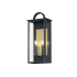 Maxim Manchester 2 Light 20" Tall Outdoor Wall Sconce Black