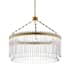 Maxim Jolie 24" Wide LED Pendant Natural Aged Brass