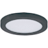 Maxim Chip 5-1/2" Wide LED Flush Mount Ceiling Fixture Black