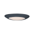 Maxim Diverse 6" Wide LED Flush Mount Bowl Ceiling Fixture -3000K Black