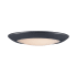 Maxim Diverse 13" Wide LED Flush Mount Bowl Ceiling Fixture Black