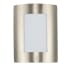 Maxim View Single Light 11" Tall LED Outdoor Wall Sconce Stainless Steel