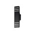 Maxim Lightray LED 2 Light 17" Tall Wall Sconce Black
