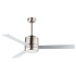 Maxim Tanker 52" 3 Blade LED Indoor Ceiling Fan - Energy Star Certified Satin Nickel