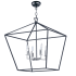 Maxim Abode 4 Light 25" Wide Chandelier Textured Black / Polished Nickel