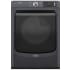 Maytag 27 Inch Wide 7.4 Cu. Ft. Energy Star Certified Electric Dryer with Pet Pro Option Midnight Steel