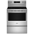 Maytag 30 Inch Wide 5.3 Cu. Ft. Energy Star Certified Free Standing Fingerprint Resistant Electric Range with No-Preheat Air-Fry and Air Baking Fingerprint Resistant Stainless Steel