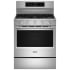Maytag 30 Inch Wide 5 Cu. Ft. Free Standing Fingerprint Resistant Gas Range with Grill Mode Fingerprint Resistant Stainless Steel