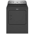 Maytag 29 Inch Wide 7 Cu. Ft. Gas Dryer with Steam-Enhanced Cycles Volcano Black