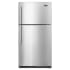 Maytag 33 Inch Wide 21.24 Cu. Ft. Top Mount Refrigerator with PowerCold and EvenAir Cooling Tower Finger Print Resistant Stainless Steel