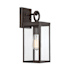 Meridian Single Light 10" Tall Outdoor Wall Sconce Oil Rubbed Bronze