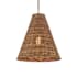 Meridian 16" Wide Pendant Natural Brass