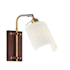 Meridian 12" Tall Wall Sconce Natural Brass